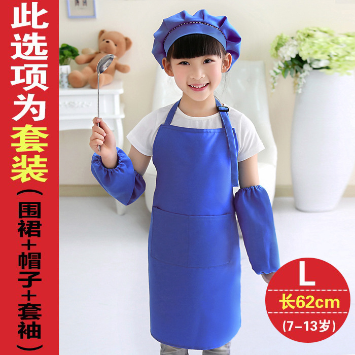 Delantal logotipo personalizado ropa de pintura para niños