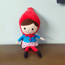 厂家批发聪慧可爱的小红帽毛绒玩偶儿童礼物