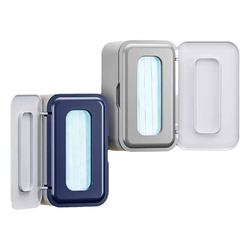 Caja de pañuelos cubierta caja de pañuelos húmeda y seca guantes desechables máscara extracción dormitorio regalo Plus LOGO