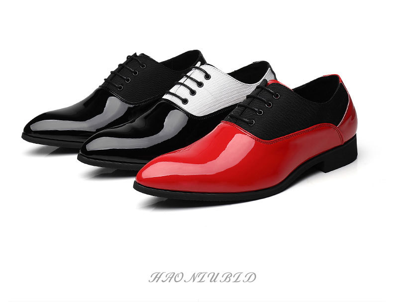 Business dress pointed shoes Casual shoes for men_vogvips.com