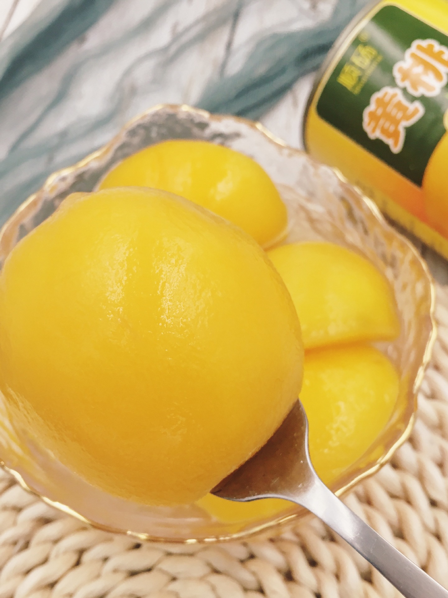 노란 복숭아 12병