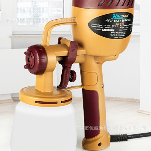 供应台湾 TM663  TM-71乳胶漆喷枪 巧克力喷枪喷  涂机家用工具