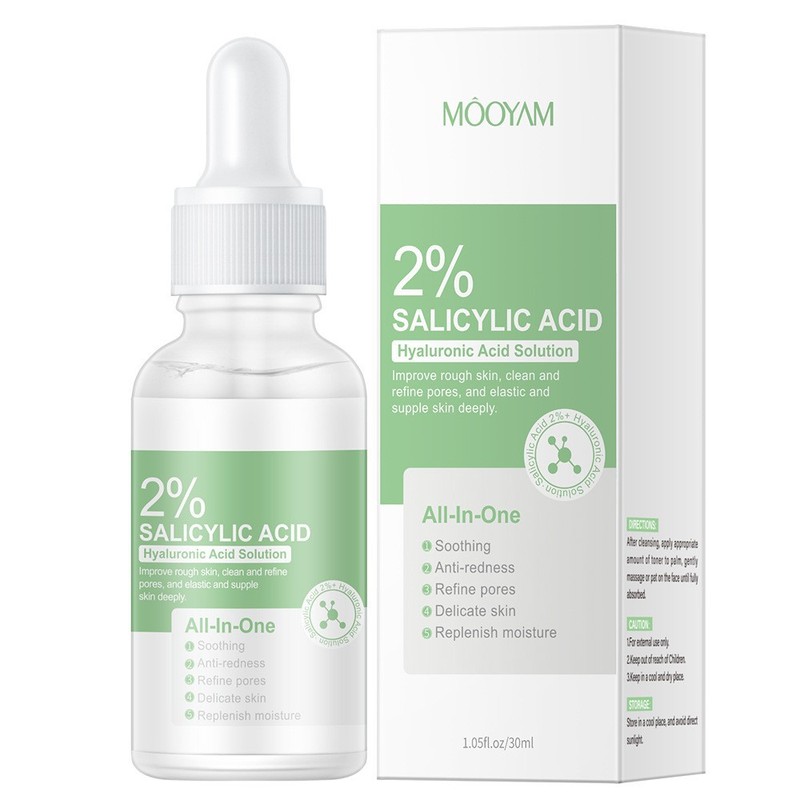 跨境水杨酸原液精华Salicylic Acid Serum温和祛痘玻尿酸精华液|undefined