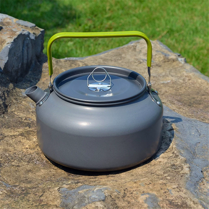 Открытый чайник кипения кофе горшок чайник Портативный кипящей воды кемпинг дикий питьевой воды кемпинг дикий кипения чай чайник