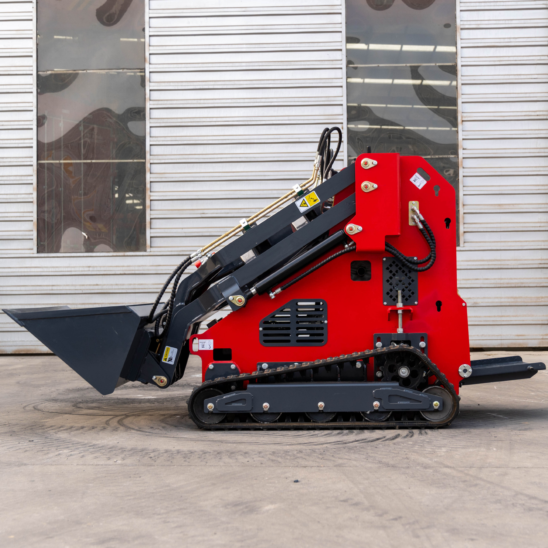 济宁厂家小型履带式装载机 农用开沟割草小铲车 多功能履带装载机