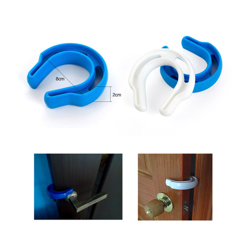 Children's safety glass door anti-pinch door card Plastic C-shaped door clip Baby anti-crush hand anti-close door seam leaver