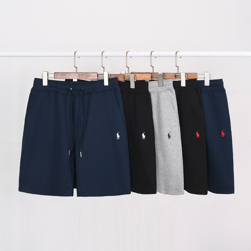 Men's Polo Shorts with Pony Embroidery, Business Workwear, Golf Sports Shorts, Beach Casual Wear Men's Polo Shorts with Pony Embroidery, Business Workwear, Golf Sports Shorts, Beach Casual Wear