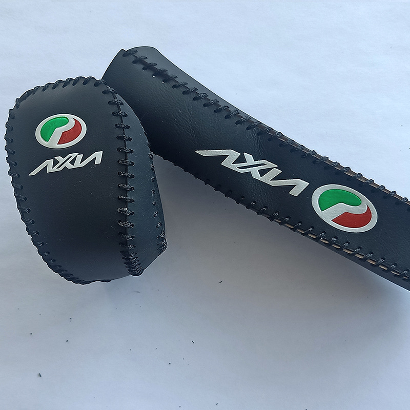 컬러 라벨 세트 (블랙 가죽 및 블랙 라인)