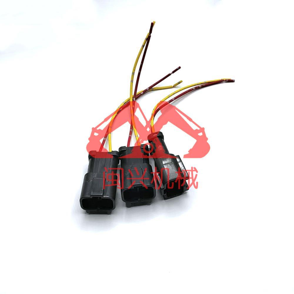 适用小松200-5-6-7-8压力开关对插PC-5-6主泵转速传感器插头