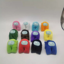 现货跨境爆款among us plush毛绒公仔玩具卡通太空狼人杀游戏玩偶