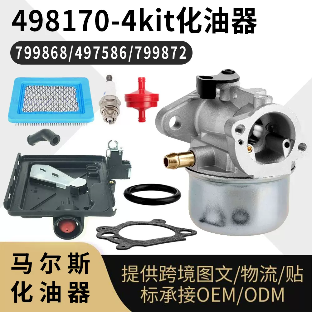 799868 498170化油器 for BS 799872 694202 497586 Carburetor