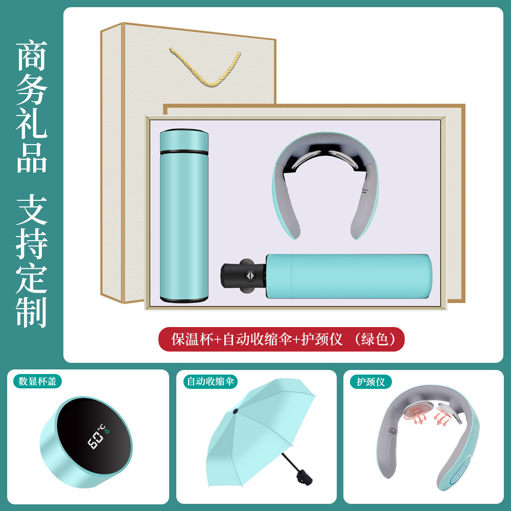 Práctico regalo termo taza paraguas regalo de negocios traje de apertura actividad regalo de recuerdo para el cliente regalo creativo