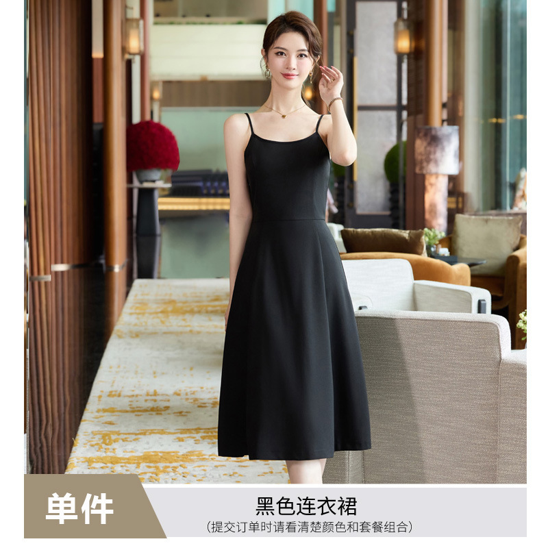 西装套装女2025新款连衣裙休闲百搭气质外套纯色女士修身西服套裙|undefined