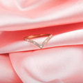 小众设计ins潮水钻食指戒指女时尚个性冷淡风网红心形chic指环