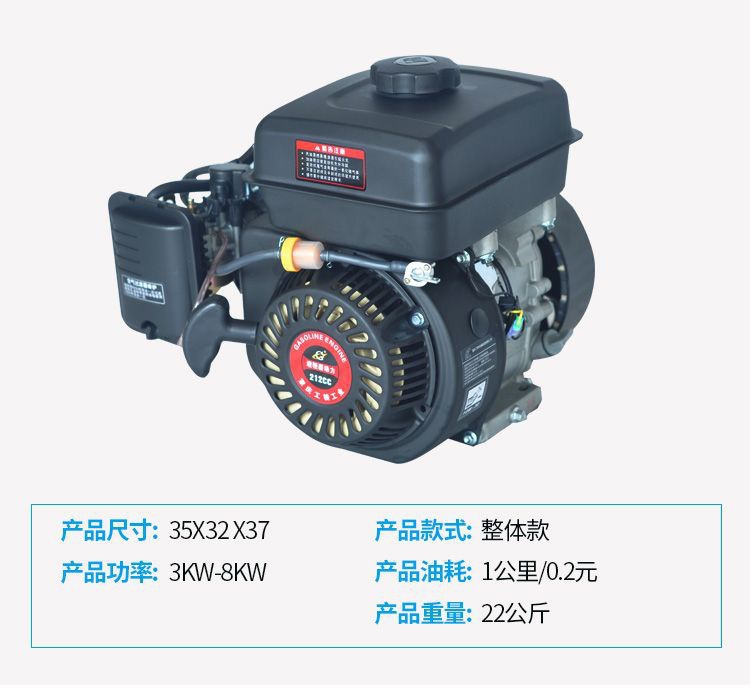 Electric Vehicle Range Extender Free of Installation 48V60V72V Intelligent Frequency Conversion Tricycle Four-Wheel Battery Car Gasoline Generator