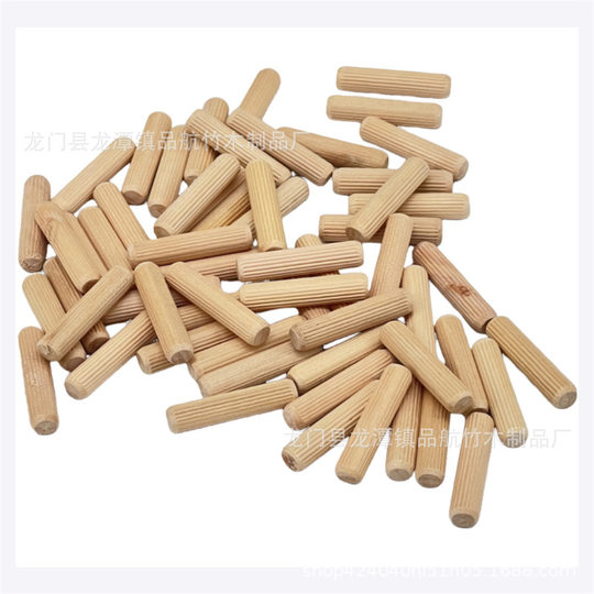 Factory Direct Supply of Wooden Tenon Wood Stick, Wooden Round Stick, Wooden Tip, Cork, Wooden Nail, Wooden Grille, Wooden Pin, DIY Connection Assembly and Fixed Accessories