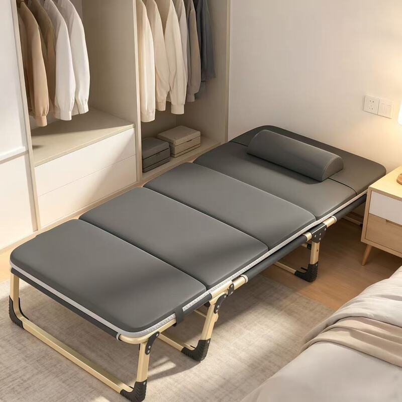 Folding Bed, Single-Person Office Nap Bed, Portable Reclining Chair, Hospital Companion Bed, Simple Nap Bed, Camping Bed Folding Bed, Single-Person Office Nap Bed, Portable Reclining Chair, Hospital Companion Bed, Simple Nap Bed, Camping Bed