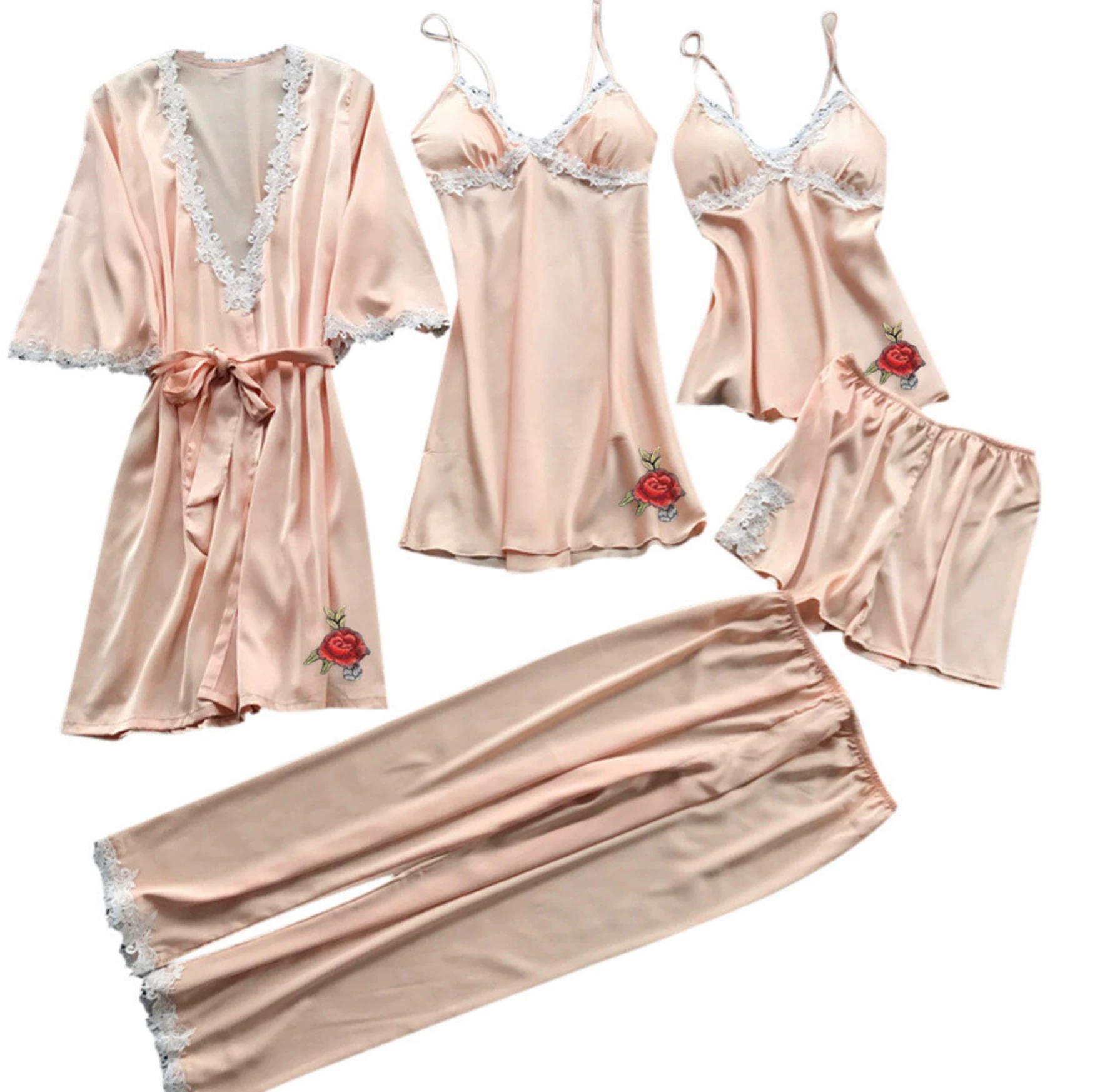 (Cross-border trading), sexy set, pijama for bride, bathrobe, plus size