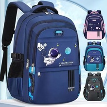 新款儿童减负大容量双肩背包小学生男孩女孩1-6年级韩版卡通护脊