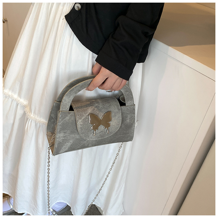 Borsa a mano Wind Niche per donna 2024 nuova elegante piccola borsa a tracolla a catena versatile quadrata_voghion.com