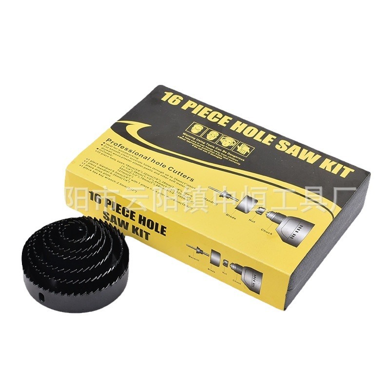 3/6/8/11/13/16/18PC madera abridor agujero tablero de yeso PVC tubo abridor agujero excavación herramienta traje