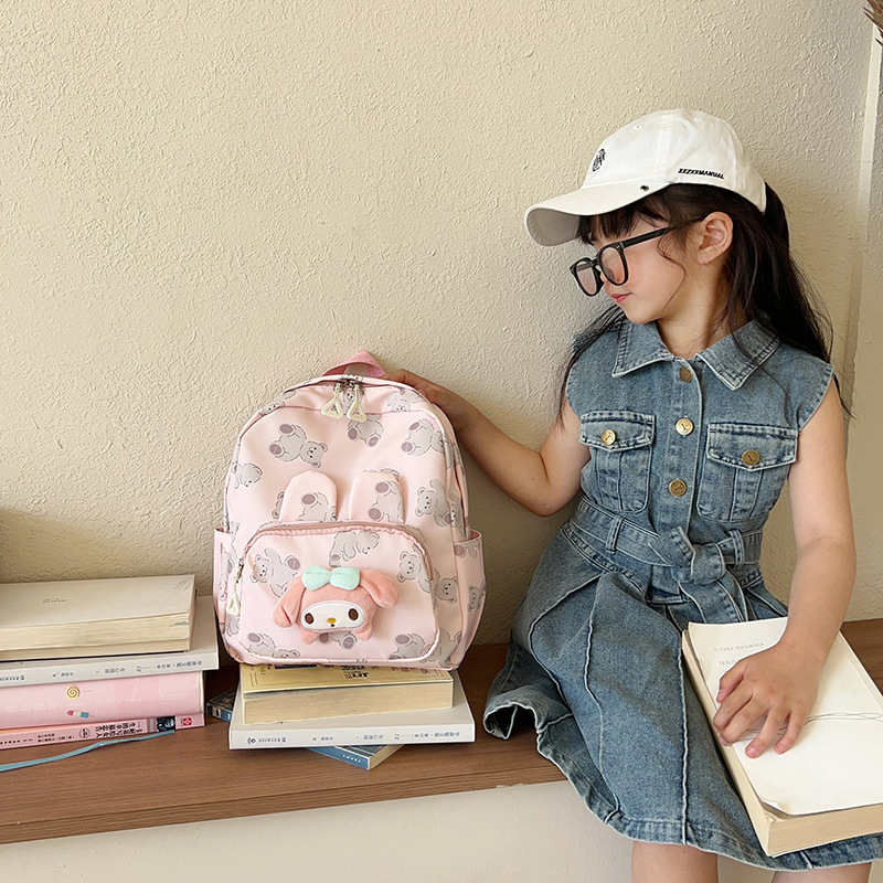 2024夏季新款包包潮流可爱宝贝背包男童女童幼儿园双肩包