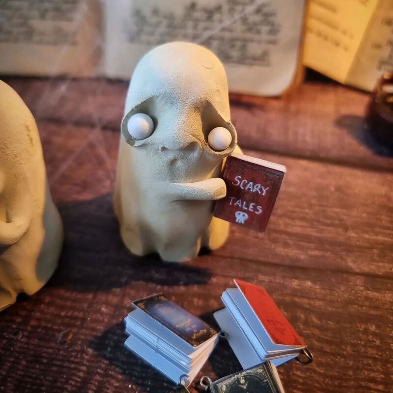 越境新品樹脂工芸品ハロウィン装飾品初心者鬼像置物家庭雰囲気プレゼント|undefined