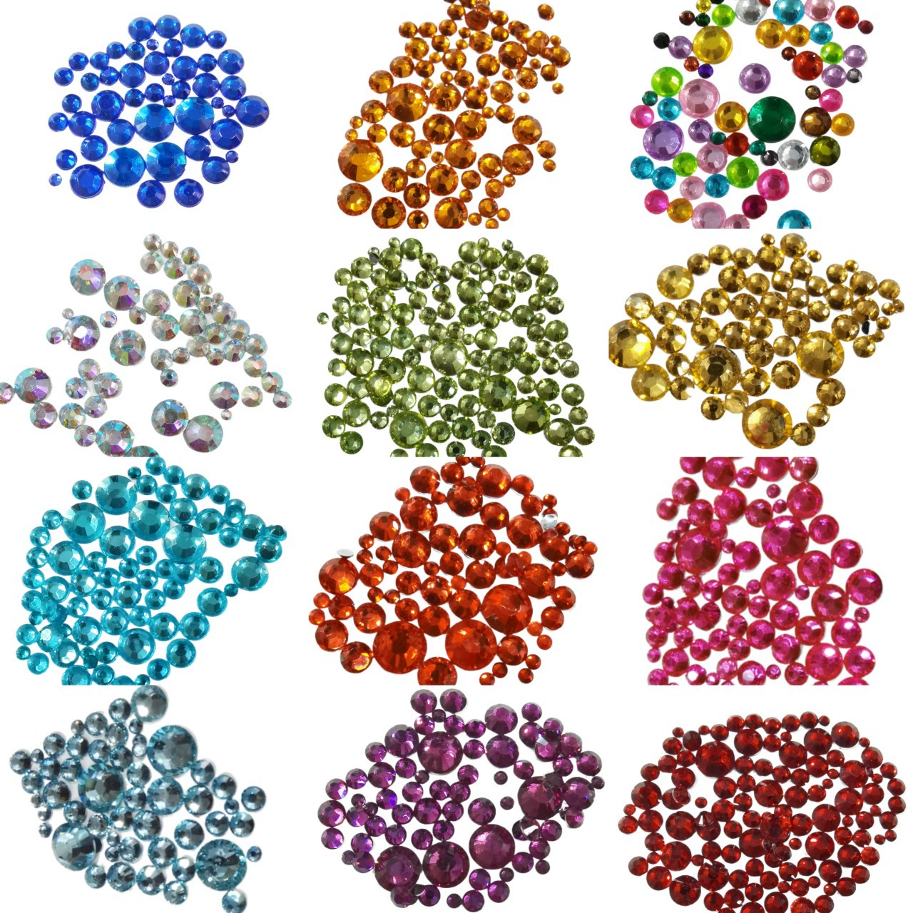 Акриловая кремовая заколка для волос, наклейки для ногтей, Diamond, аксессуар, аксессуары, DIY