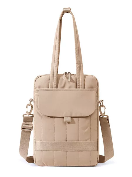 Popular High-Looking, Multi-Purpose Laptop Bag for Women, Large-Capacity Nylon Commuter Tote Bag, Lightweight Cross-Body Bag for Travel