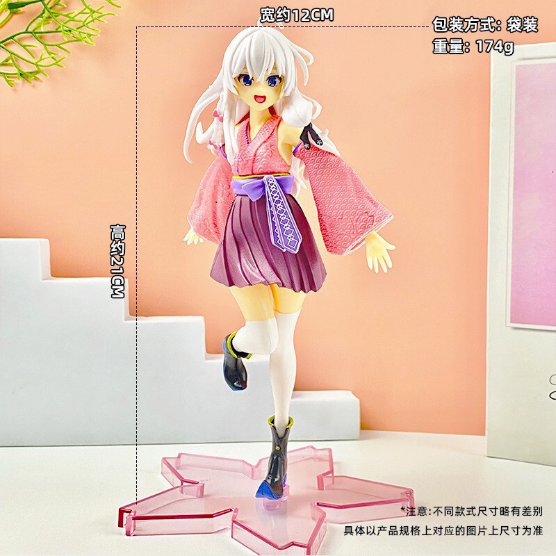 美少女手办摆件初音未来芙莉莲喜多川更衣人偶洛琪希黑江雫伊蕾娜|undefined