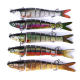 Luya bionic multi-section bait 8-section broken hard bait cloth multi-section fish 13.7cm/27g fishing gear manufacturers in stock