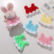 ԭ���ﶬ��ͨ�ɐ��pɫƴ���U��ë��ȹ��DIY�ֹ���ż���ГQ�b���