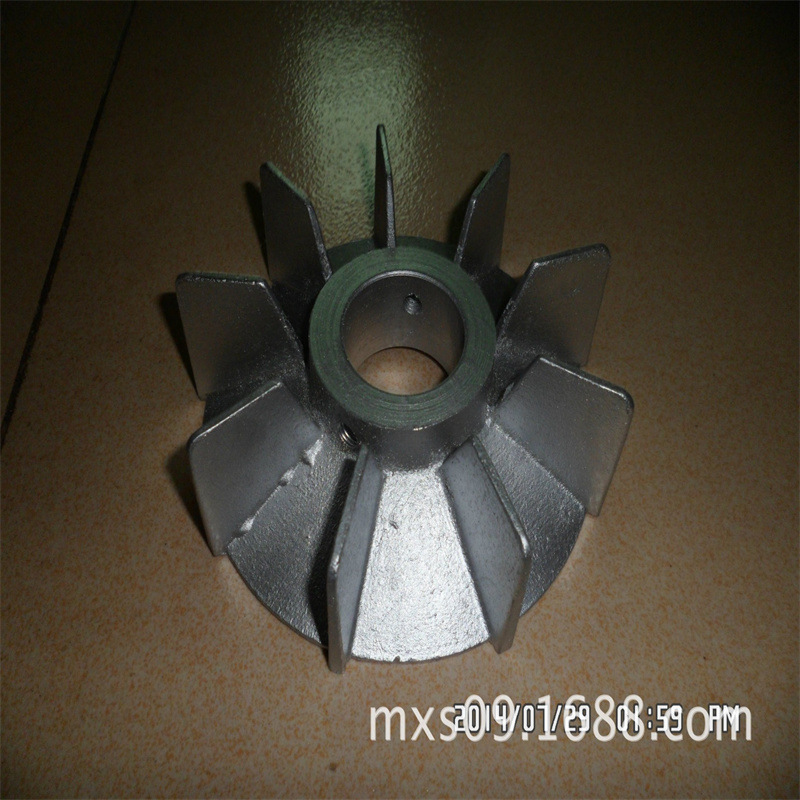 厂家供应铸铝 风 叶 风扇  电机散热小塑料风叶y 2
