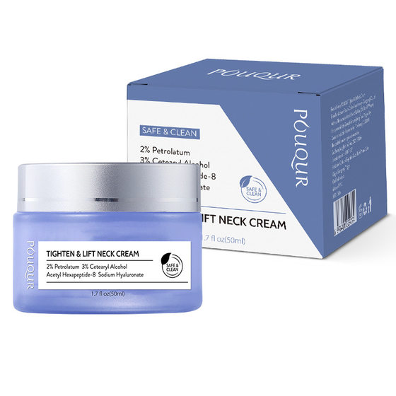 POUQUR Tighten & Lift Neck Cream Beauty Neck Cream Skin Rejuvenation and Moisturizing Neck Cream Wholesale for Foreign Trade