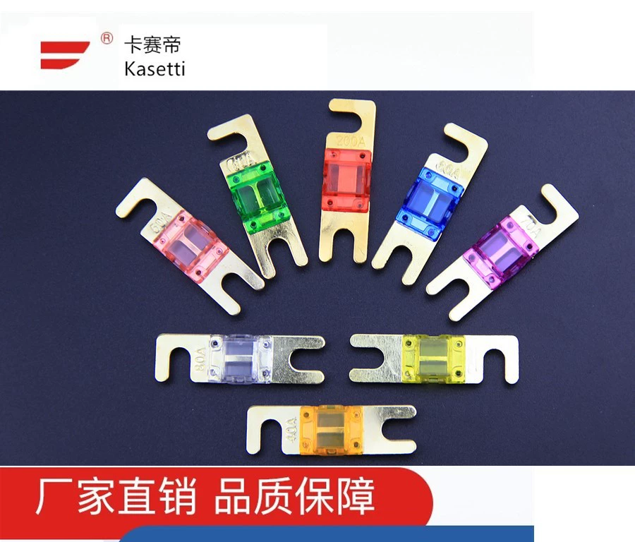 Взрыватель автомобиля взрывателя штепсельной вилки размера взрывателя 30/40/60/80/100А мини АНЛ небольшой покрытый никелем