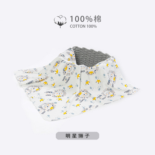 Newborn baby thin single-layer quilt, newborn baby swaddling towel, swaddle towel, blanket, spring and summer pure cotton bag sheet