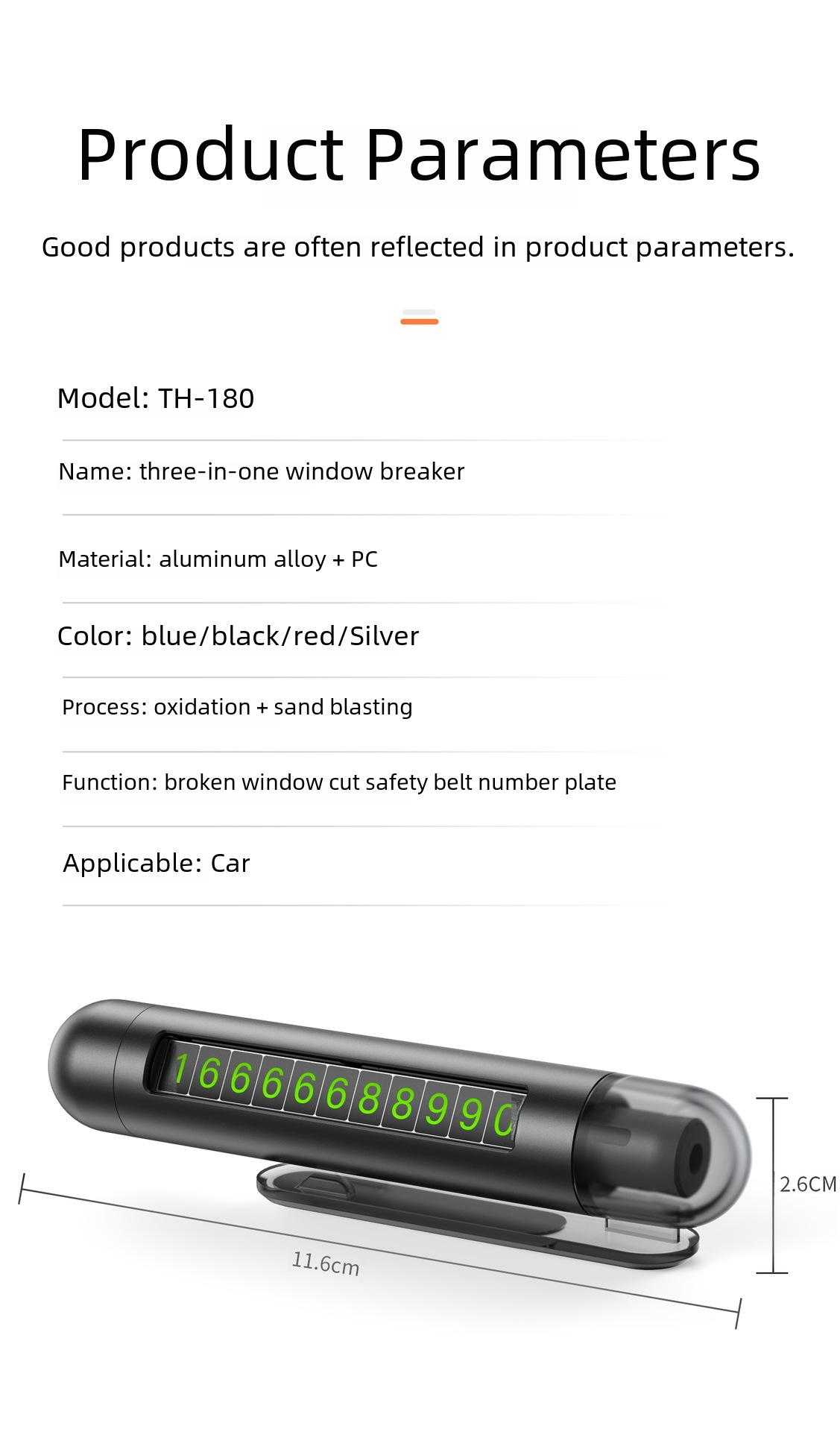 Car Safety Hammer Image 7