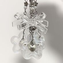 【告白雪信】手作串珠自制少女心简约ins手机链可爱咕本手工挂件.