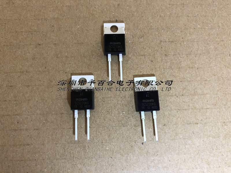 SCS220KGC原装ROHM 1200V 20.0A的SiC肖特基势垒二极管 现货库存