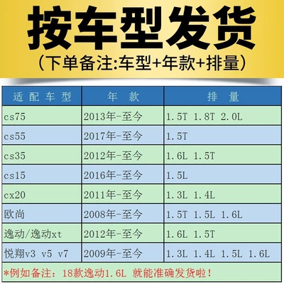 Changan CS35, CS55, CS75, Lingxuan, Air filter