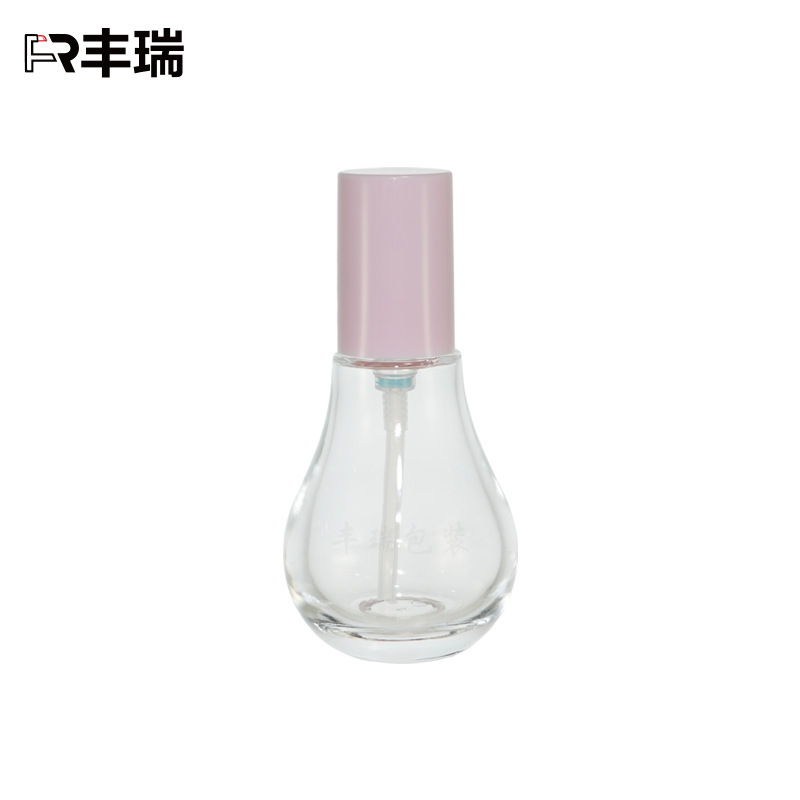 メーカー在庫あり 新品 30ml 電球エッセンスボトル BBクリーム アイソレーションクリーム ガラスボトル 化粧品詰め替えボトル|undefined