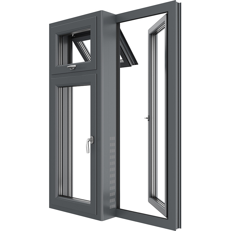 Yixin Thermal Break Aluminum Ventilation and Soundproof Windows, Noise Reduction and Heat Insulation, Street-Facing Ventilation and Soundproof Windows, Balcony System, Aluminum Alloy Doors and Windows