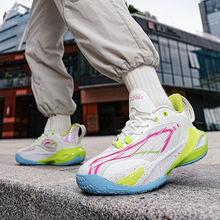 新款篮球鞋情侣实战战靴男防滑耐磨专业训练鞋低帮跑步运动鞋子女