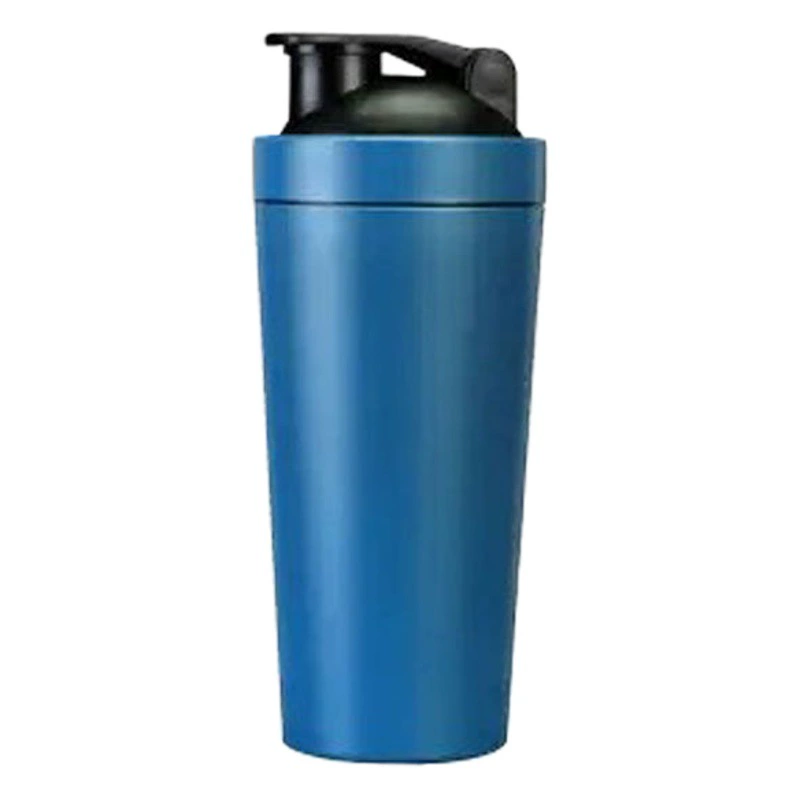 [Оптовая Продажа] Однослойная пищевая нержавеющая сталь 304 переносная чашка для воды фитнес-упражнения 600 мл двухслойная чашка для встряхивания