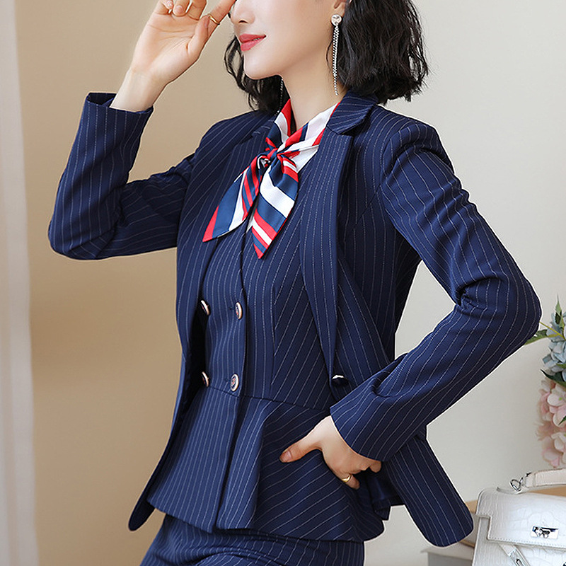 女秋冬季2022新款西装领外套马夹休闲马甲背心职业装坎肩女外穿