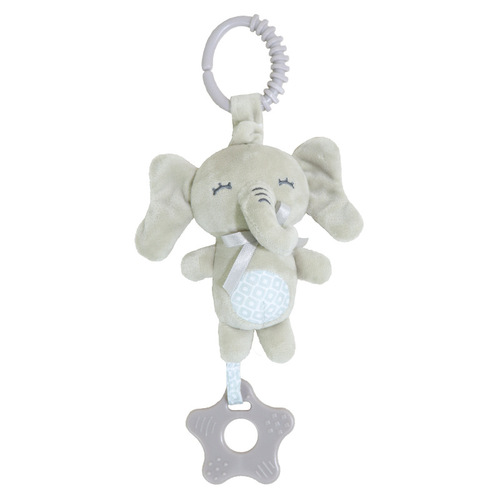 Manufacturer 0-1 year old baby stroller pendant with musical teether stroller hanging baby comfort toy wholesale