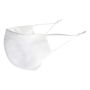 Double-layer Silk three-dimensional mask summer sunscreen crepe satin mask anti-dust mulberry silk mask mask