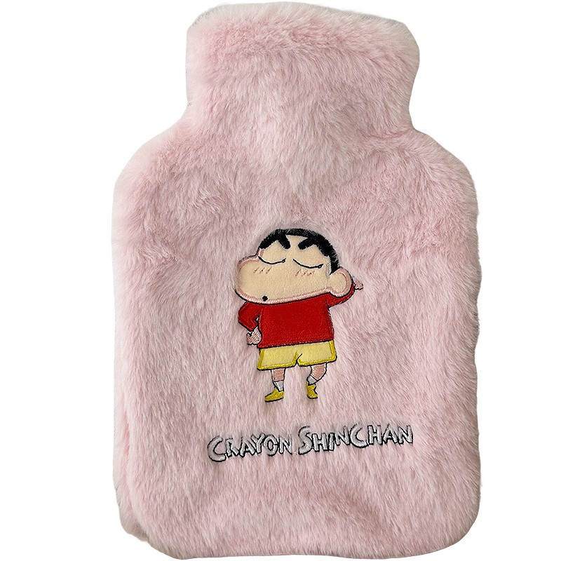 극세사 커버 온수주머니 1000ml 손발 보온 물주입식 찜질팩