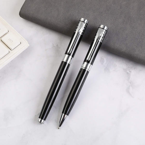 Black rollerball pen