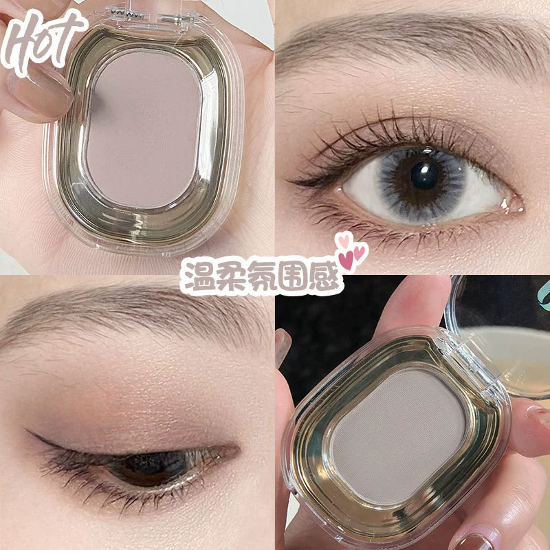 Монохромные тени для век (FAICCIA) Nude Matte, низкая насыщенность табачной пудры, множество оттенков
